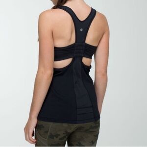 Lululemon Tone It Tank size 10 Black